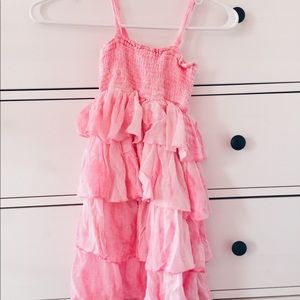 ruffled tank top